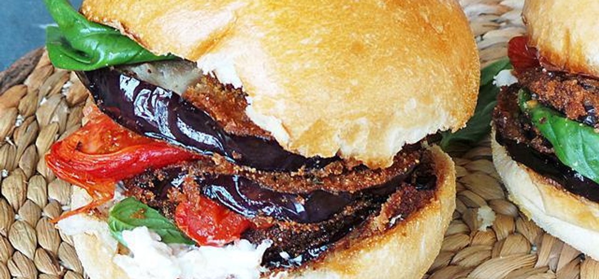 Deconstructed Eggplant Parmesan Sliders Recipe SideChef