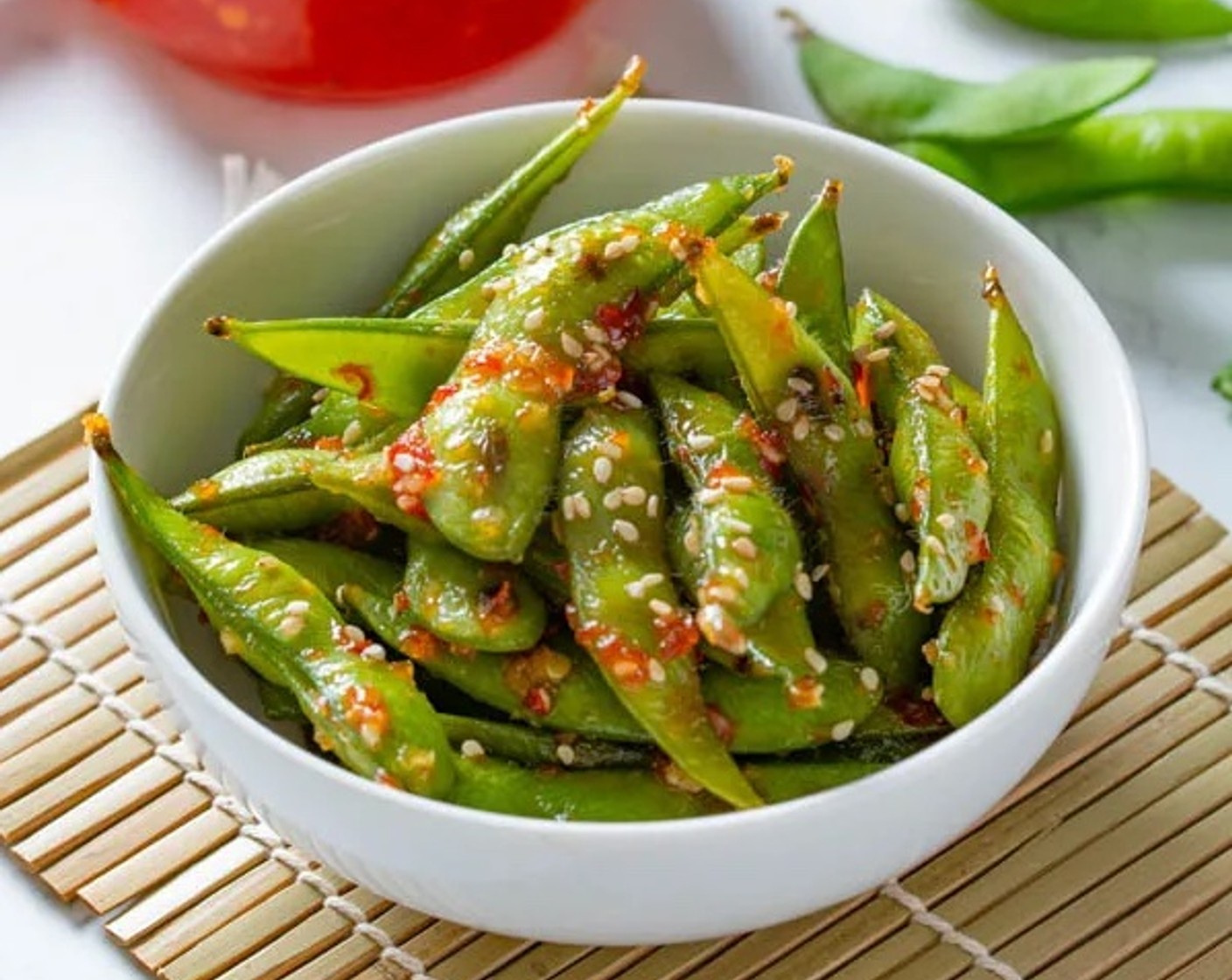 step 7 Allow the edamame to cool slightly before serving.