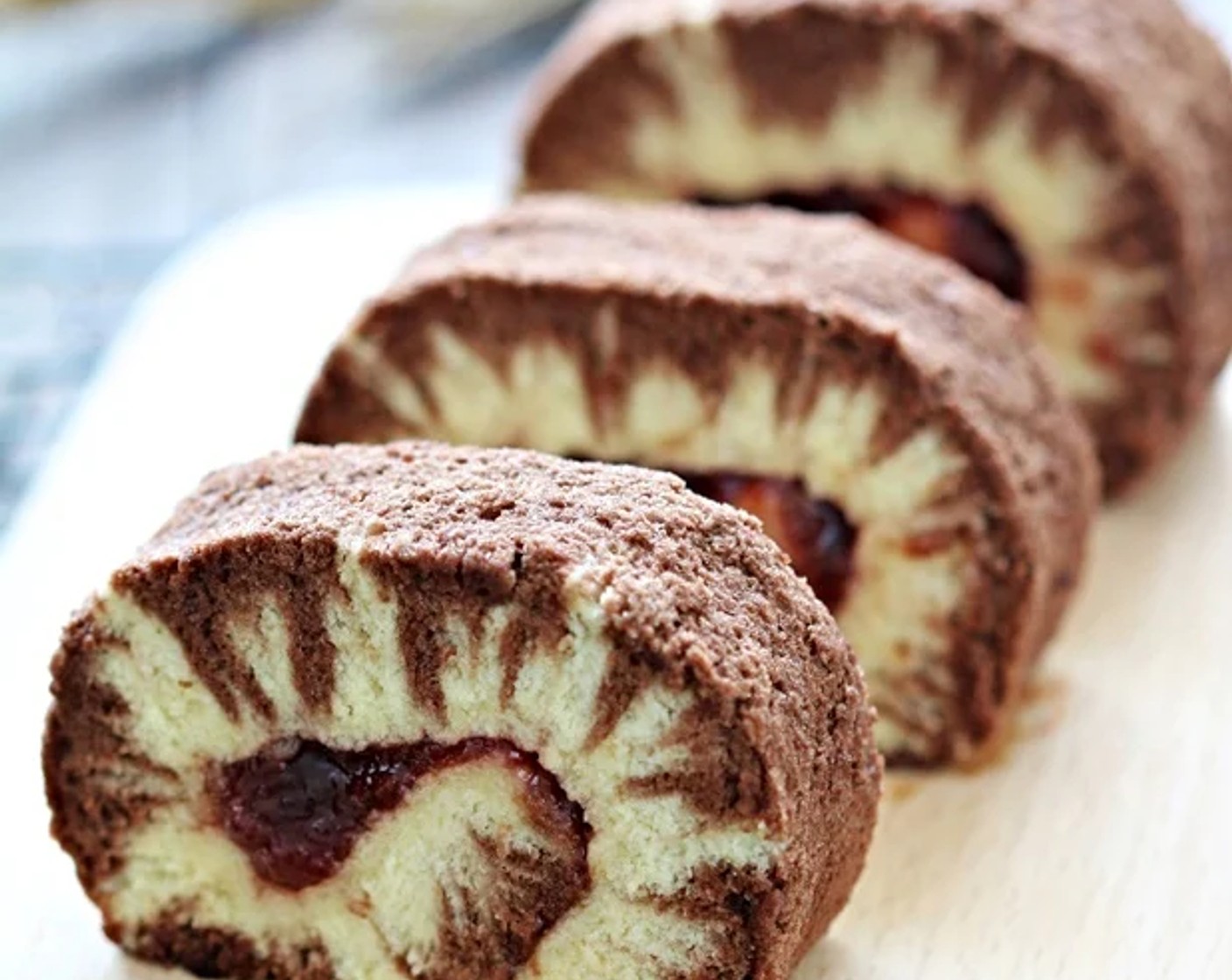 Hurricane Swiss Roll Cake