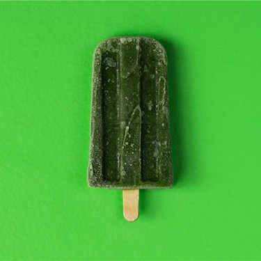Green Flash Creamy Kale Pineapple Popsicle Recipe | SideChef