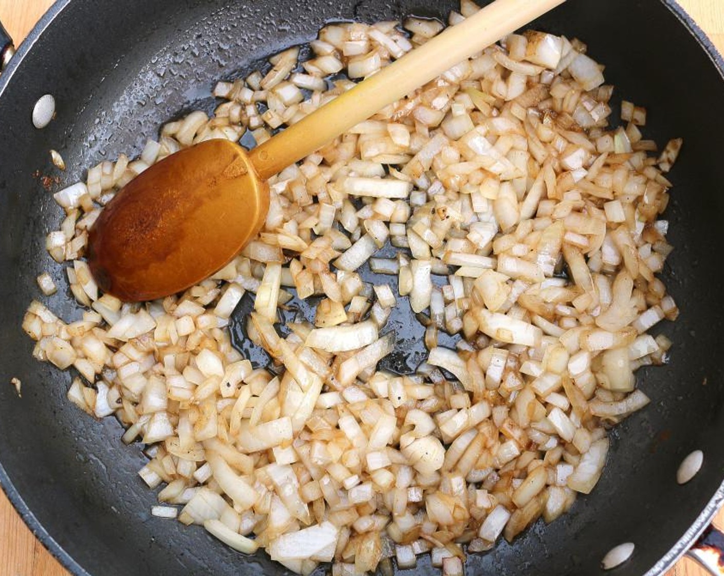 step 5 Remove the chicken from the pan and to the same pan add the Onions (2).Saute until translucent