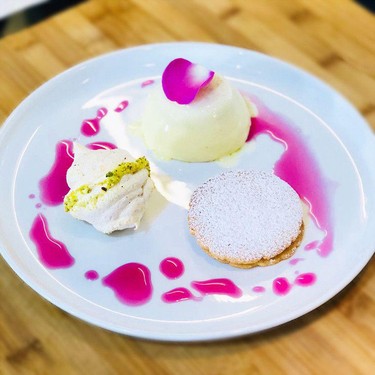 Rose and Cardamom Panna Cotta Recipe | SideChef