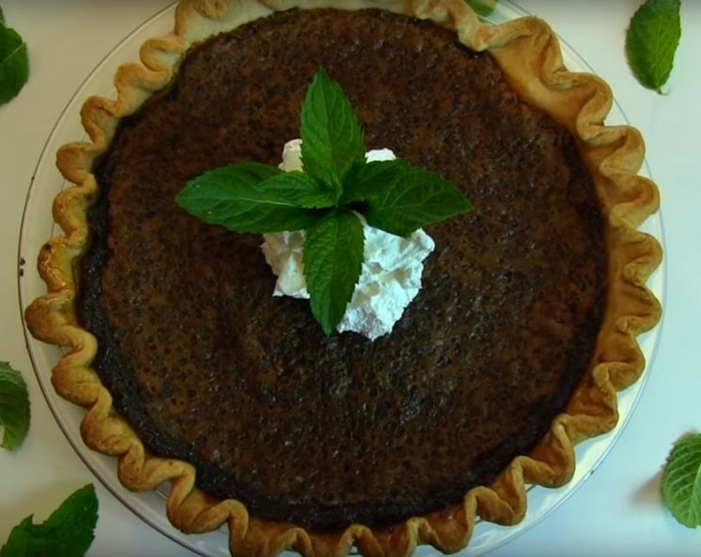 Chocolate Chess Pie