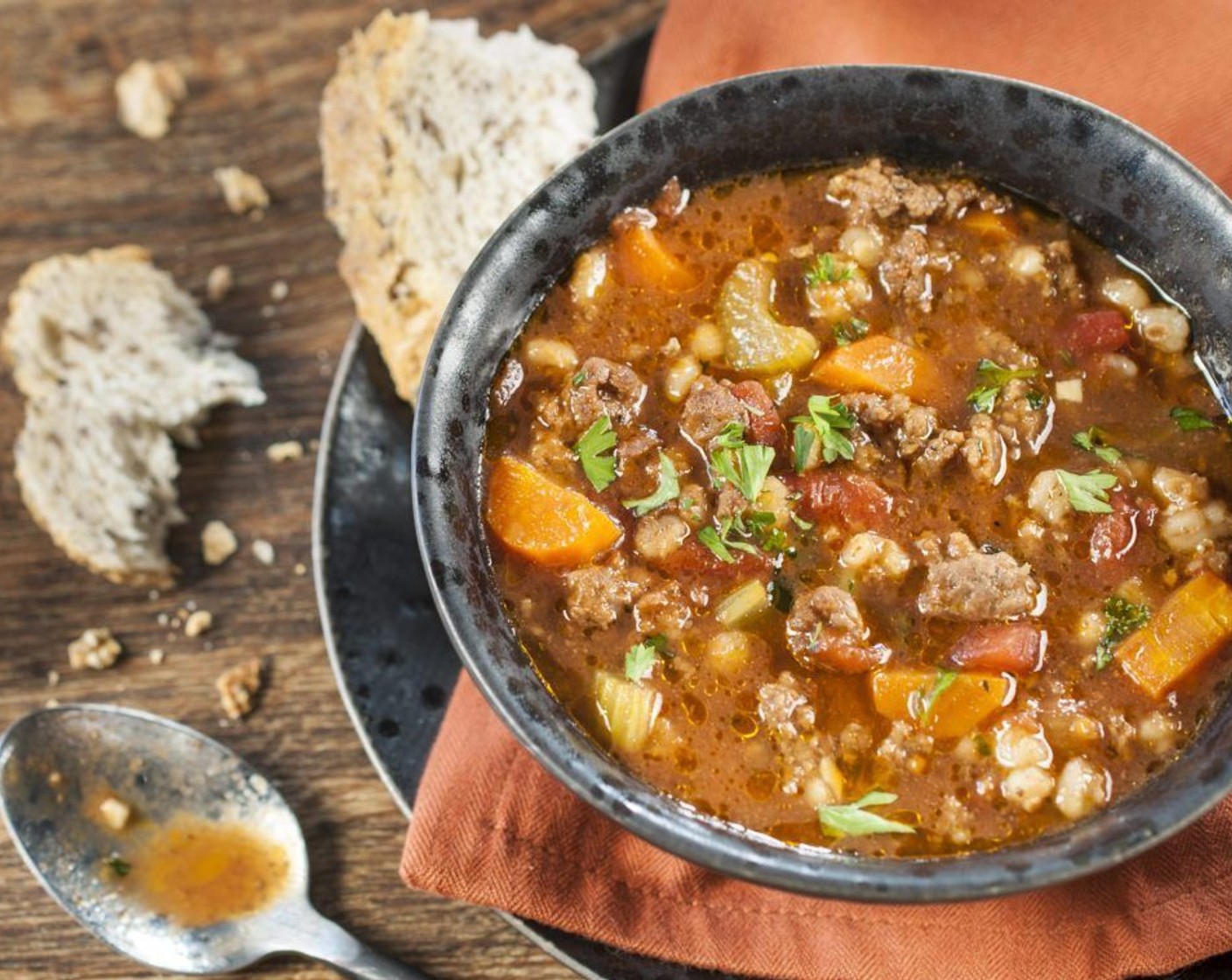 Hearty Hamburger Soup