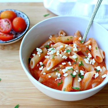Roasted Pepper Garlic Pasta Sauce Recipe | SideChef