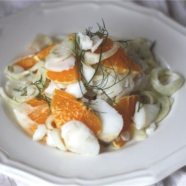 Poached Cod, Fennel, & Citrus Salad Recipe | SideChef