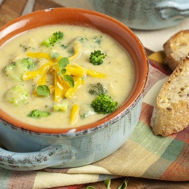 Broccoli Cheddar Soup Recipe | SideChef