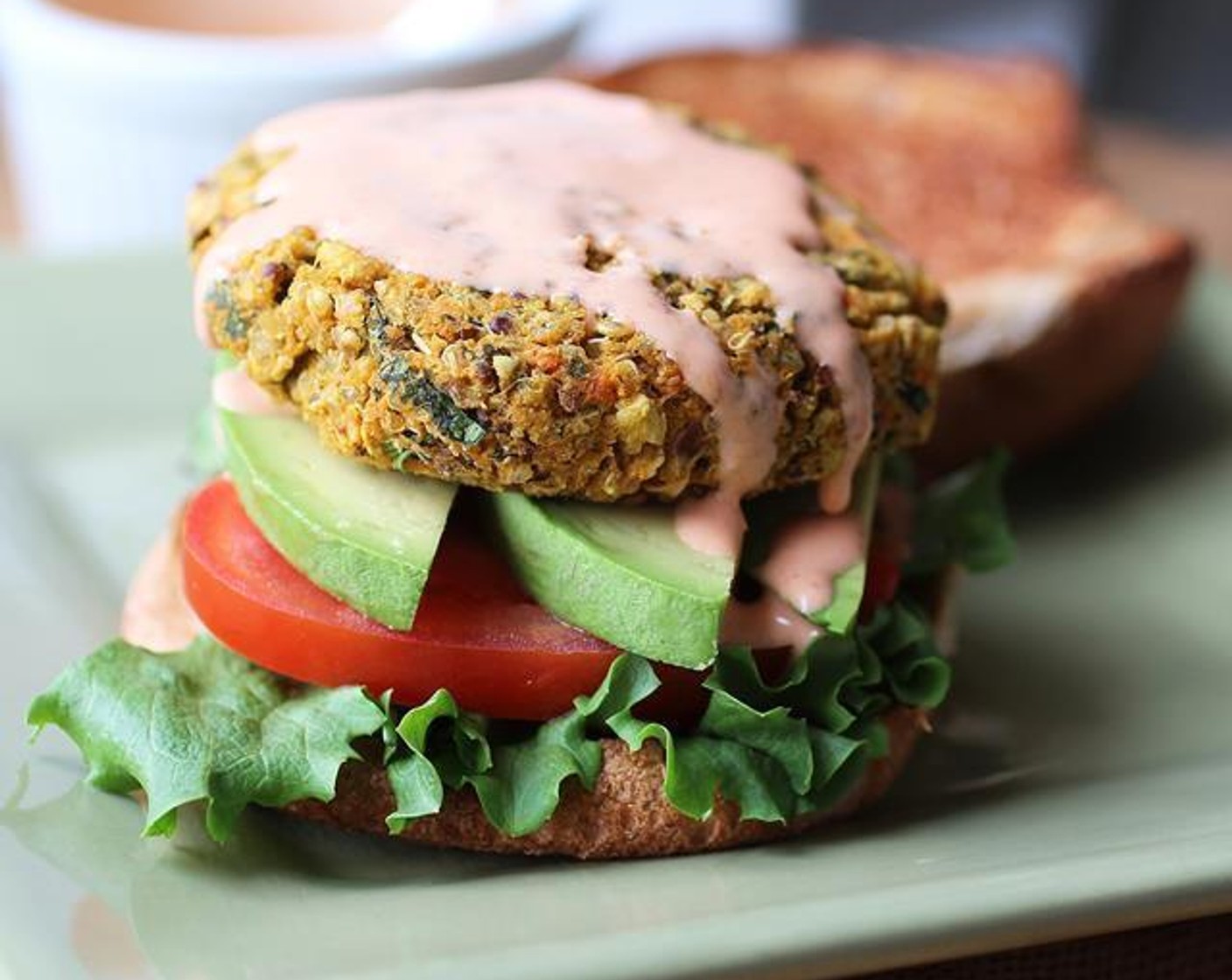 Southwestern Chickpea Sweet Potato Burgers