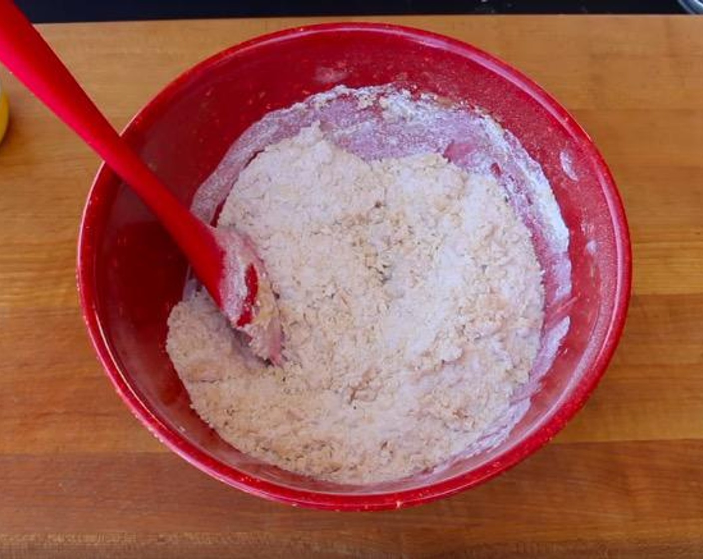 step 3 Combine All-Purpose Flour (2 cups), Granulated Sugar (1 1/2 cups), Brown Sugar (1/2 cup), Baking Powder (1/2 Tbsp), Farmhouse Eggs® Large Brown Eggs (2), and Salt (1 pinch) in a mixing bowl. Stir to combine into small crumbles.