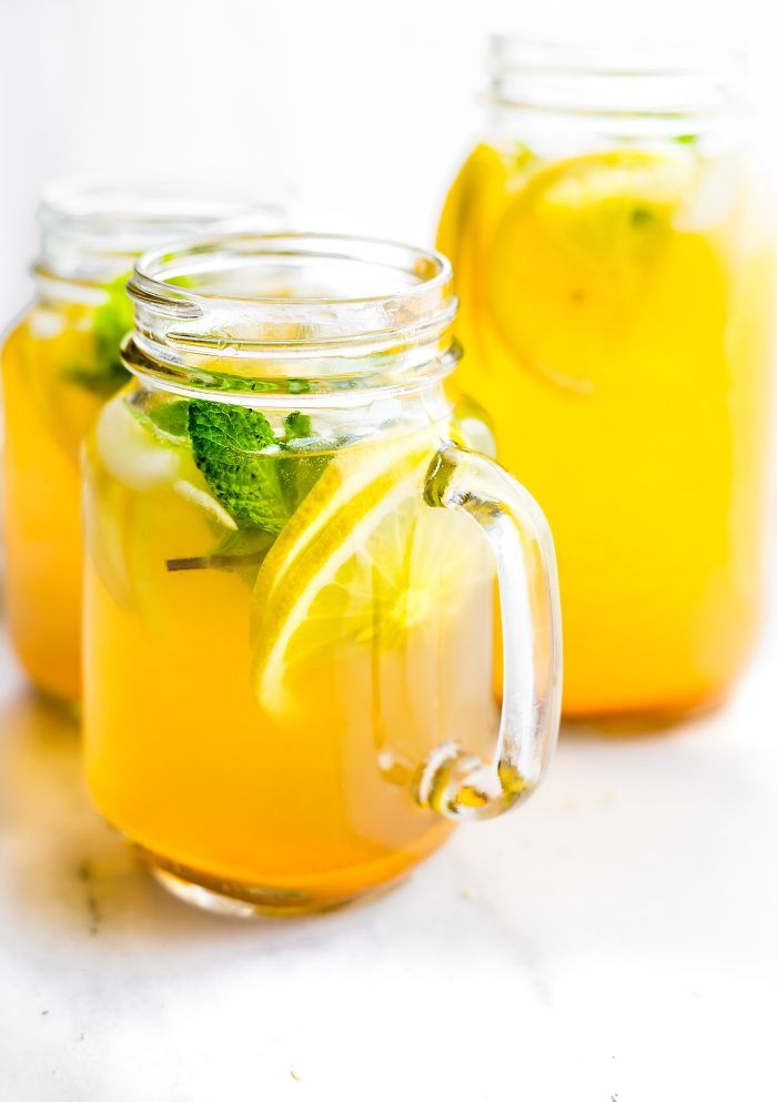 Turmeric Ginger Lemonade with Mint Recipe | SideChef
