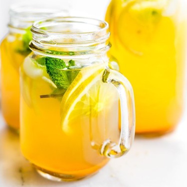 Turmeric Ginger Lemonade with Mint Recipe | SideChef