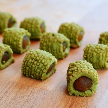 Green Tea Rolled Pineapple Tarts Recipe | SideChef