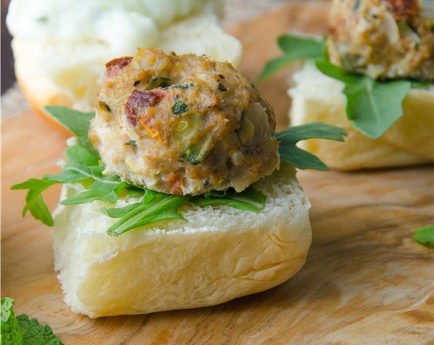 Mediterranean Turkey Meatballs with Tzatziki