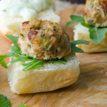 Mediterranean Turkey Meatballs with Tzatziki Recipe | SideChef