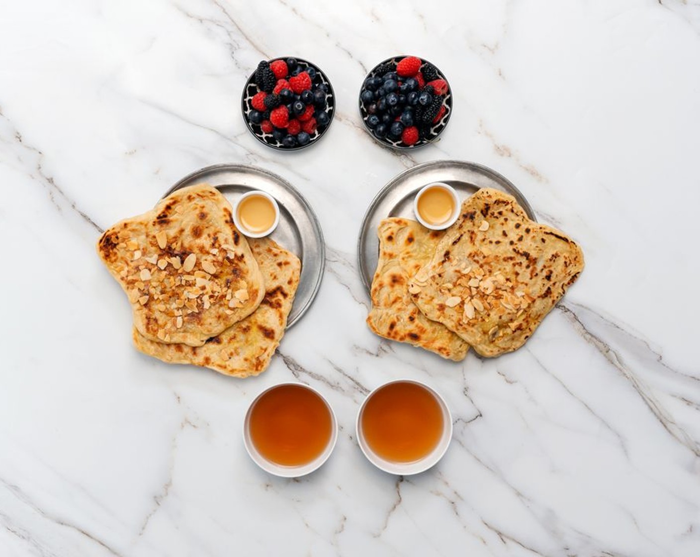 Sweet M’semmen (Crispy Moroccan Pancakes)