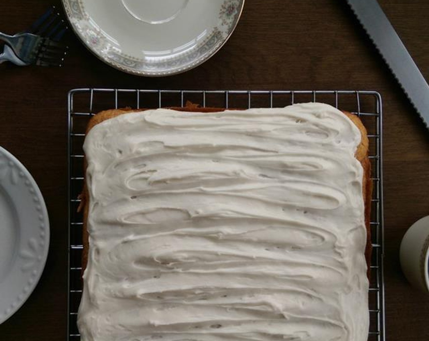 Sweet Potato Spice Sheet Cake with Maple Syrup Frosting