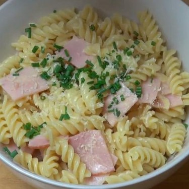 Ham and Egg Pasta Recipe | SideChef