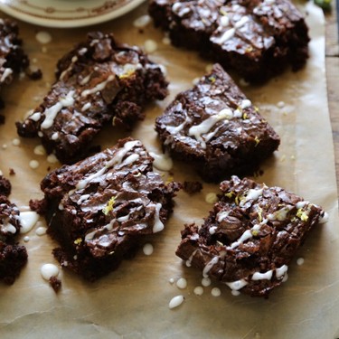 Earl Grey Chocolate Brownies Recipe | SideChef