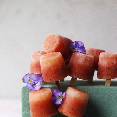 Watermelon Basil Granita Popsicles Recipe | SideChef