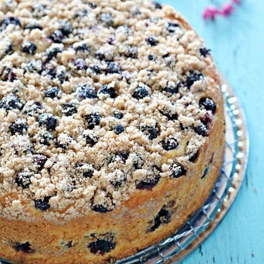 Blueberry Crumble Cake Recipe | SideChef