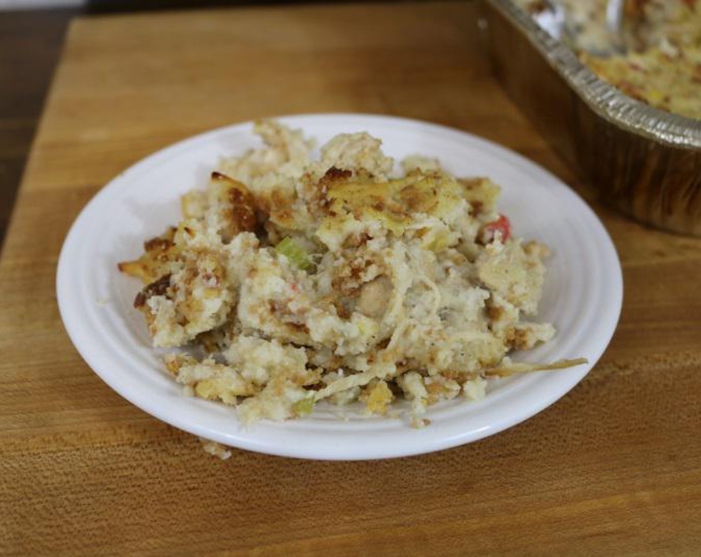 Southern Cornbread Dressing on the Big Green Egg