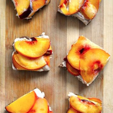 Peach and Yogurt Squares Recipe | SideChef