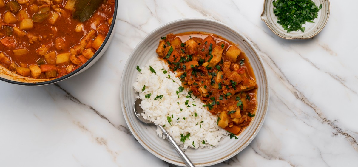 Spiced Tomato Pork Stew Recipe | SideChef