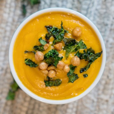 Turmeric Butternut Blender Soup Recipe | SideChef