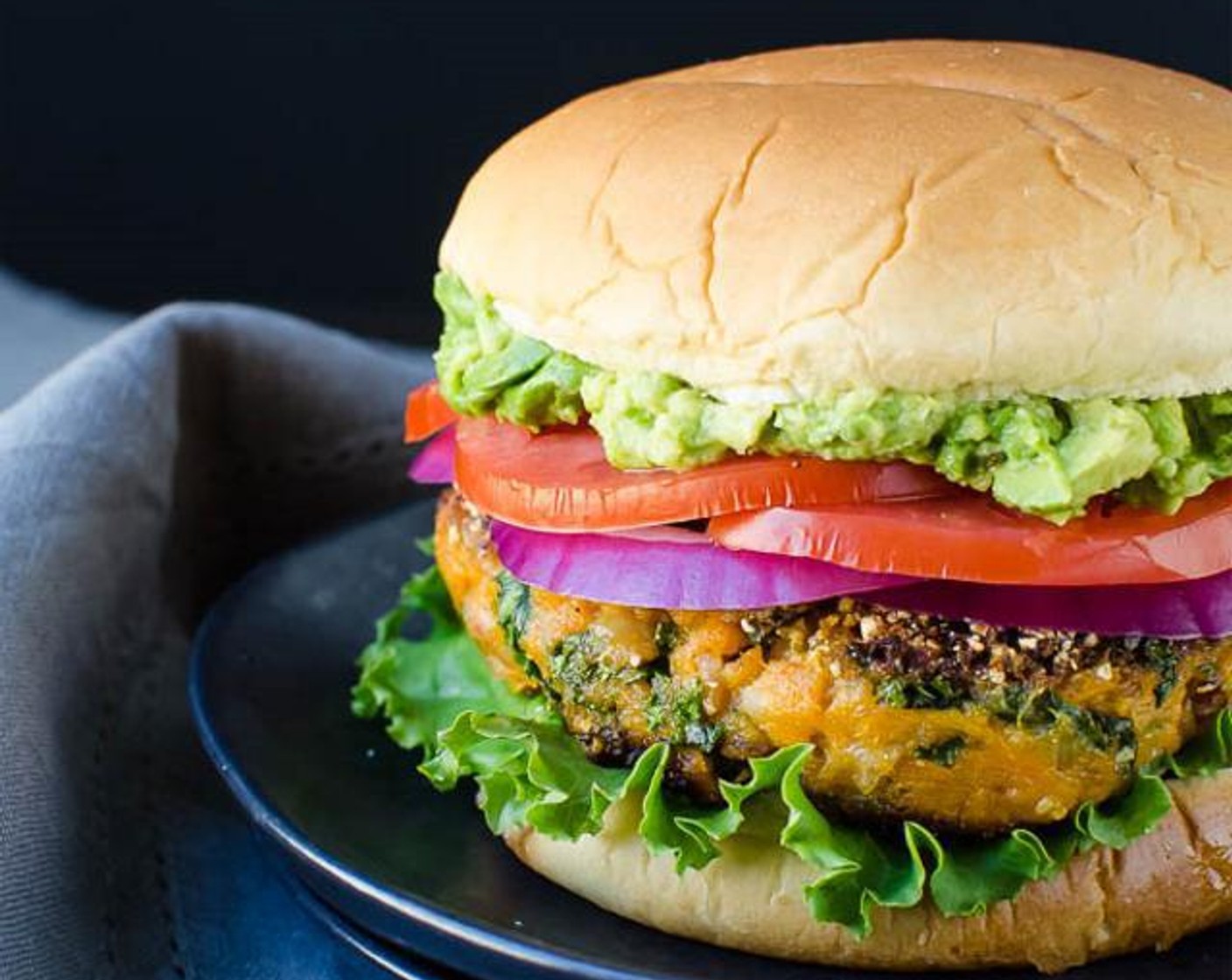 Cornmeal Crusted Veggie Burger Patties