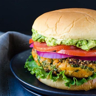Cornmeal Crusted Veggie Burger Patties Recipe | SideChef