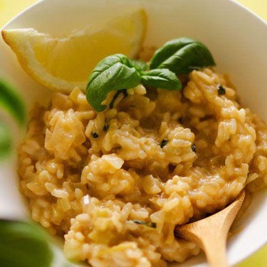 Lemon Basil Risotto Recipe | SideChef