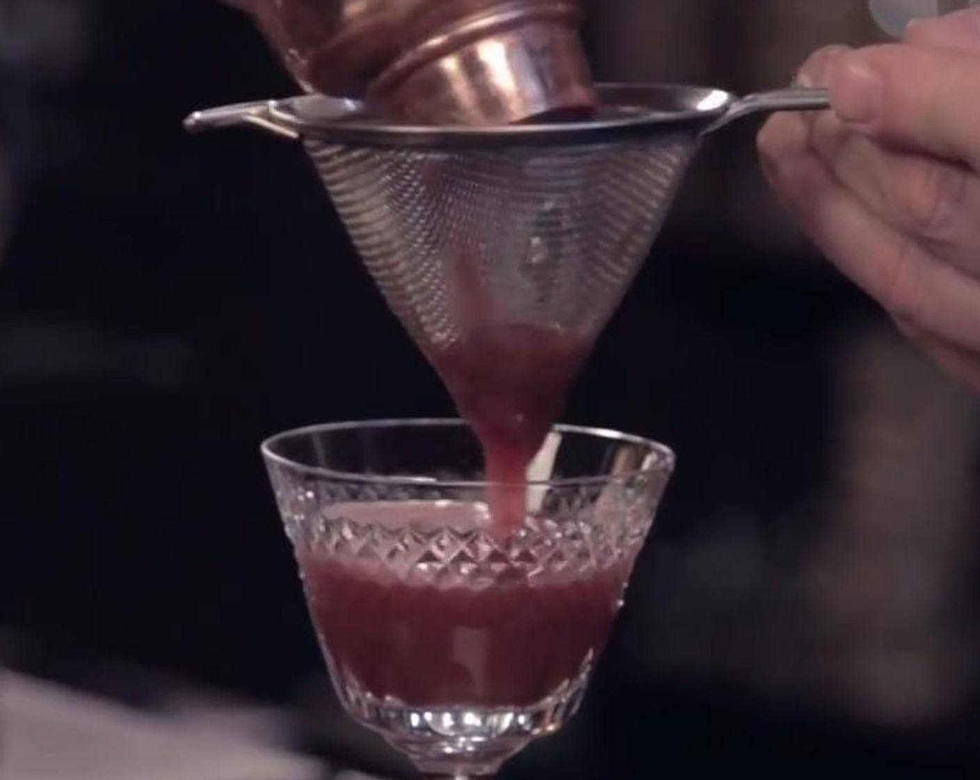 step 2 Strain into a chilled cocktail glass and serve with blueberry pancakes, enjoy!