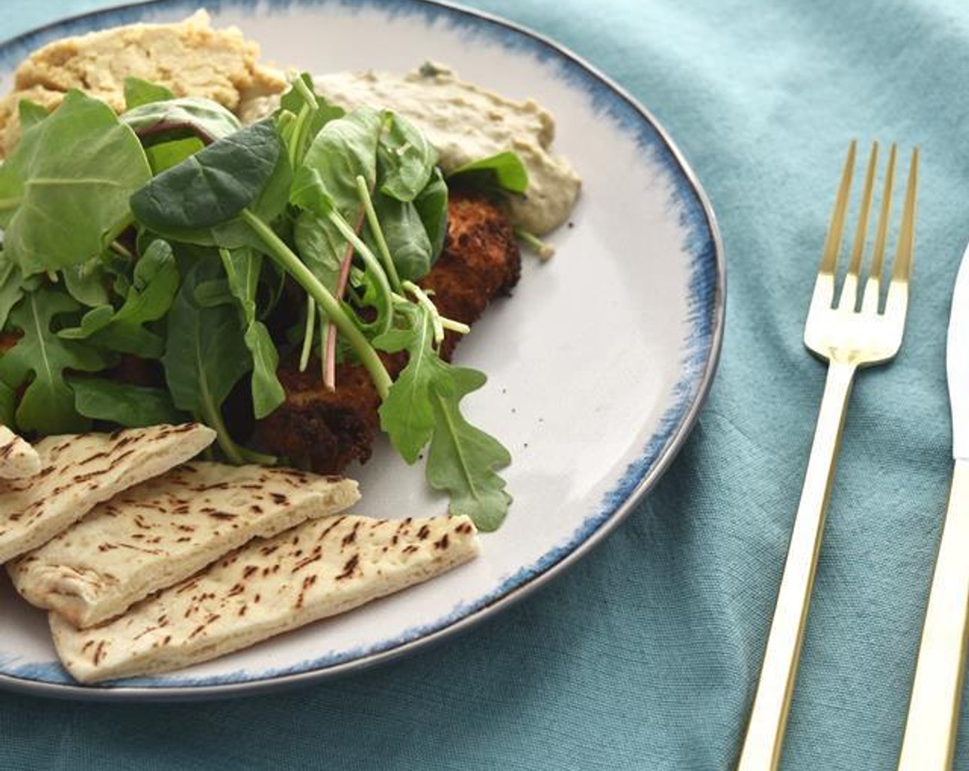 Israeli Chicken Schnitzel