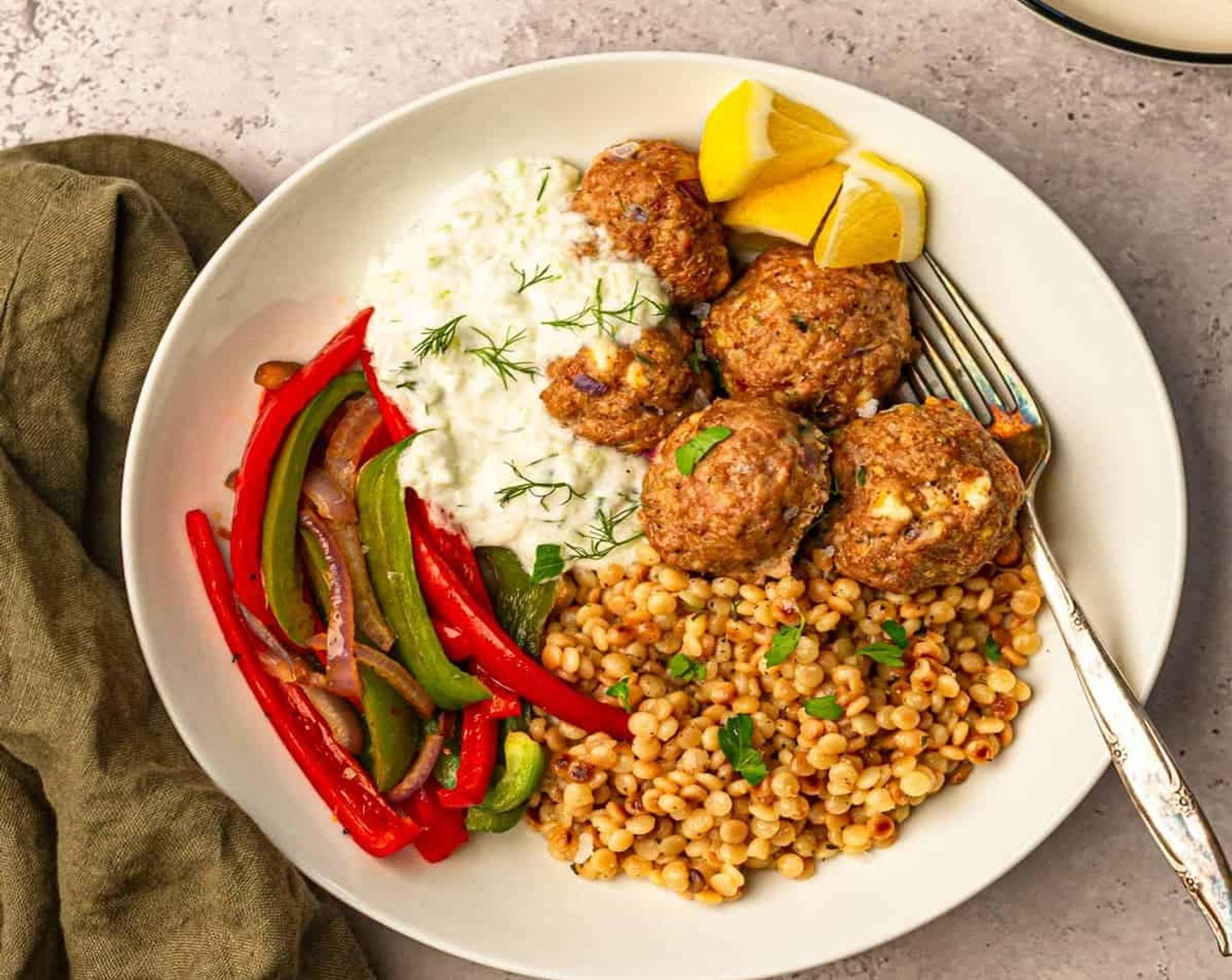 Easy Greek Turkey Meatballs