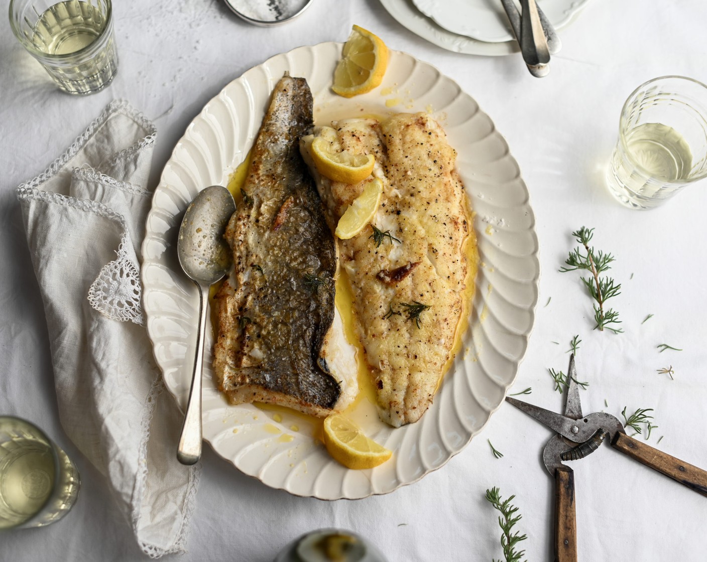 Hake Fried in Bokkom Butter