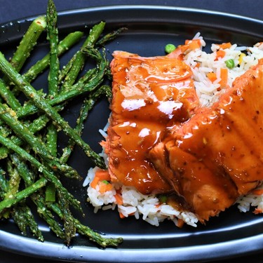 Traeger Teriyaki Salmon with Asparagus Recipe | SideChef