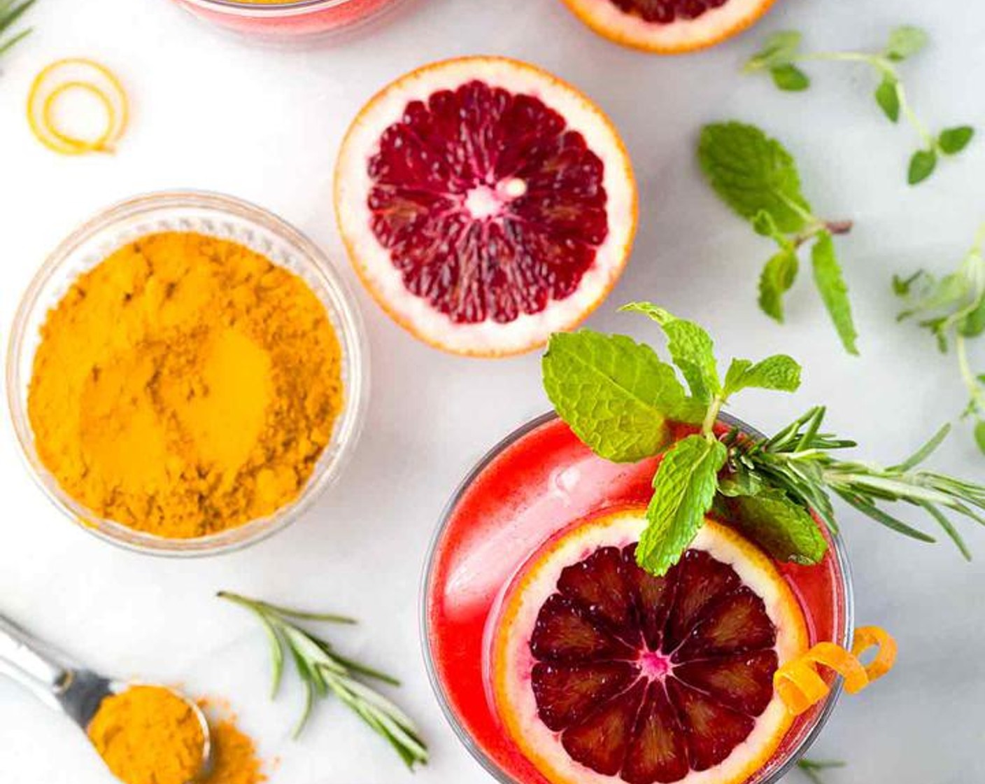 step 1 In a medium-sized bowl whisk together Blood Oranges (3), Ground Ginger (1/2 Tbsp), and Ground Turmeric (1/2 tsp).