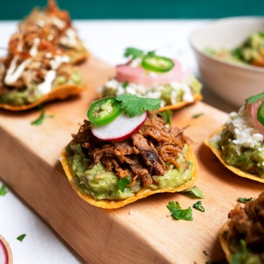 Loaded Guacamole Tostadas Recipe | SideChef