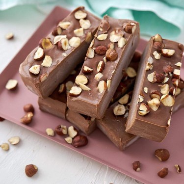 Maca Chocolate Hazelnut Freezer Fudge Recipe | SideChef