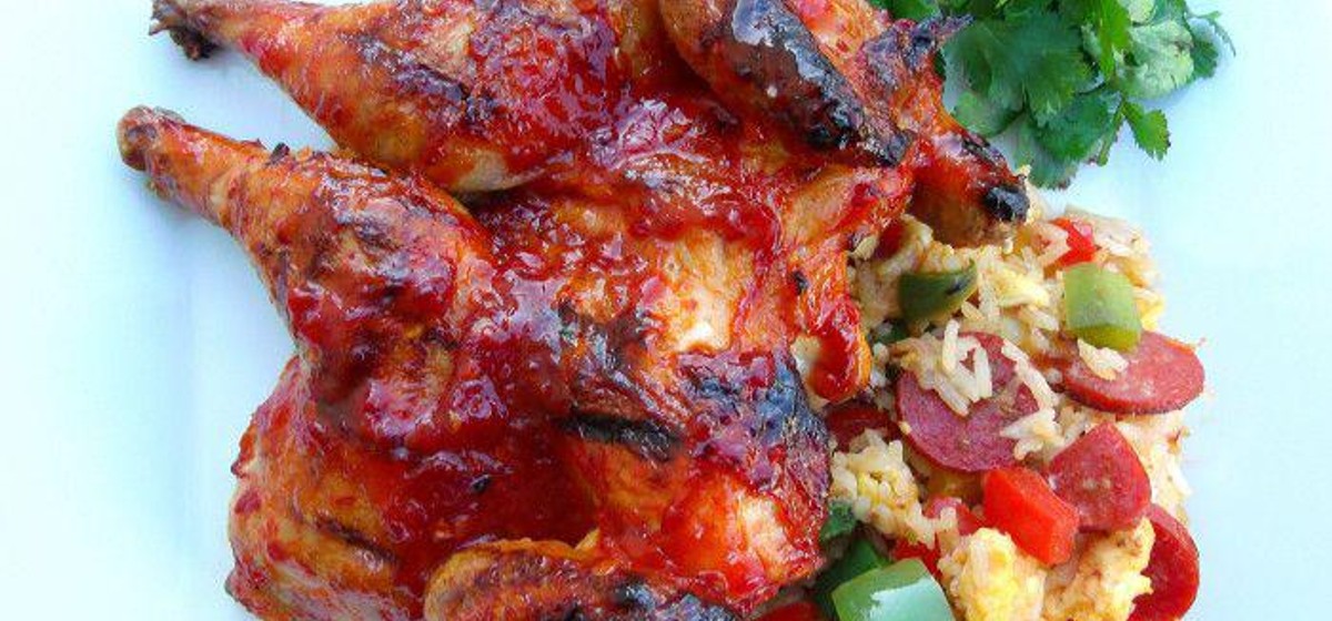 Piri Piri Chicken with Portuguese Fried Rice Recipe | SideChef