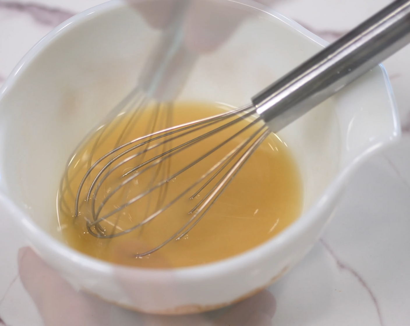 step 4 Combine All-Purpose Flour (2/3 cup) and Oil (2/3 cup) in a mixing bowl. At this point, you may want to flavor it with some Salt (1/2 tsp) and Granulated Sugar (1/2 Tbsp). Set aside.