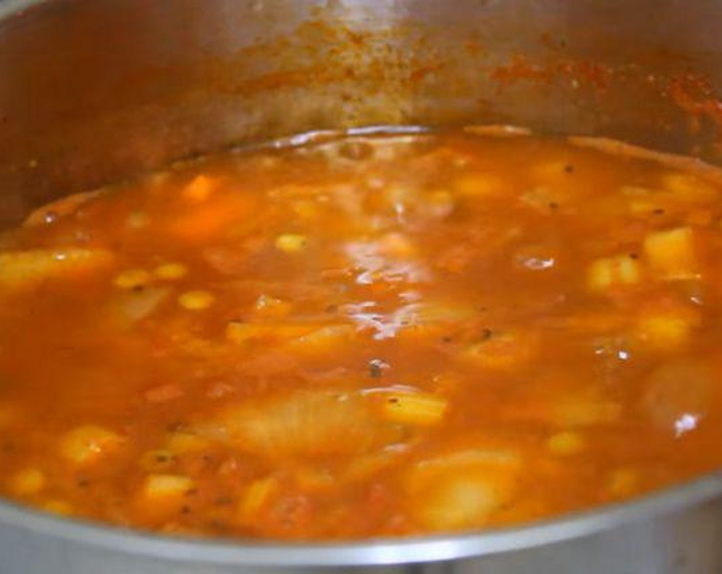 step 3 Lower the heat and cover the soup until the lentils are tender, about 20 minutes. Halfway during the cooking, add Salt (to taste) and Ground Black Pepper (to taste).