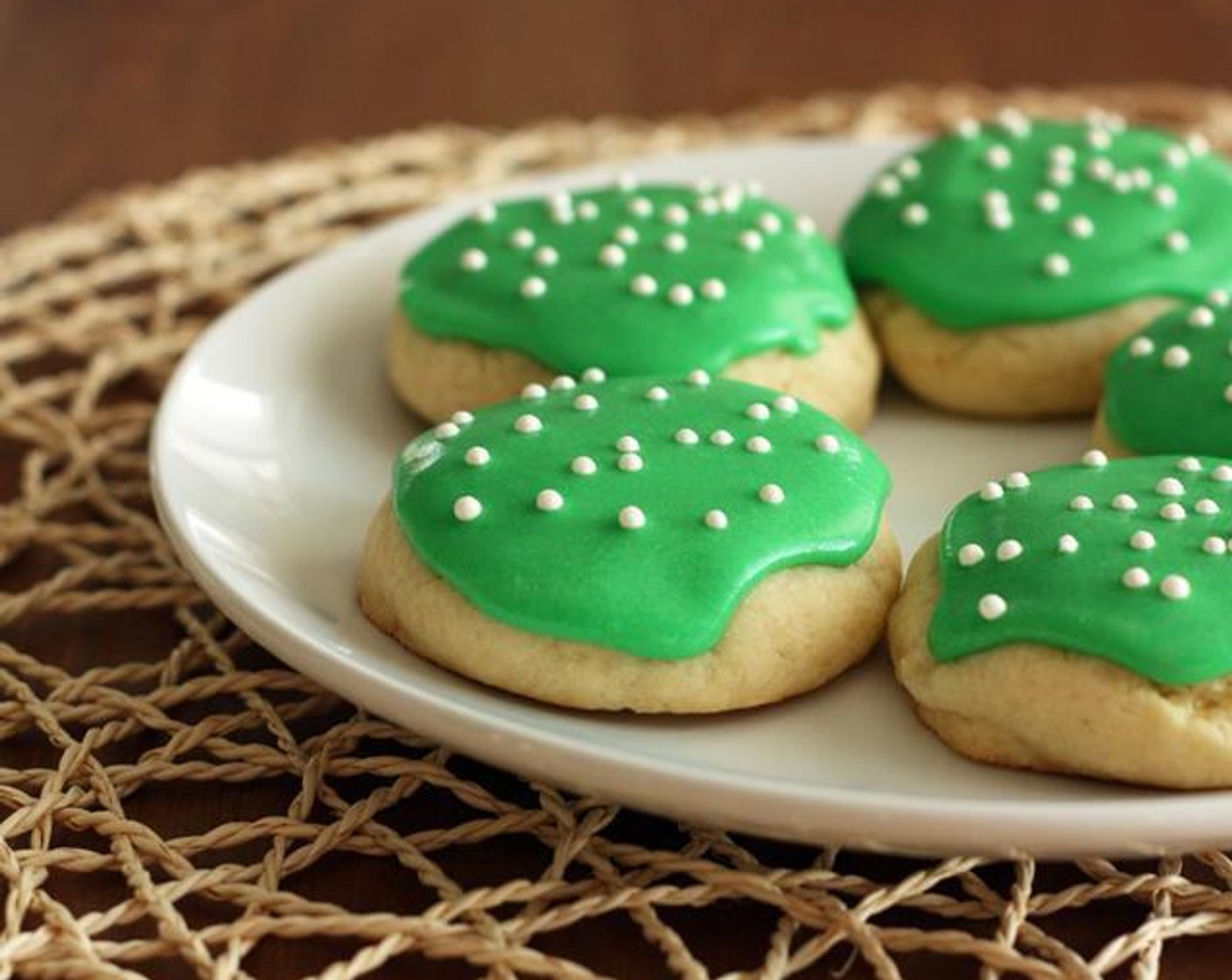 Frosted Fluffy Sugar Cookies