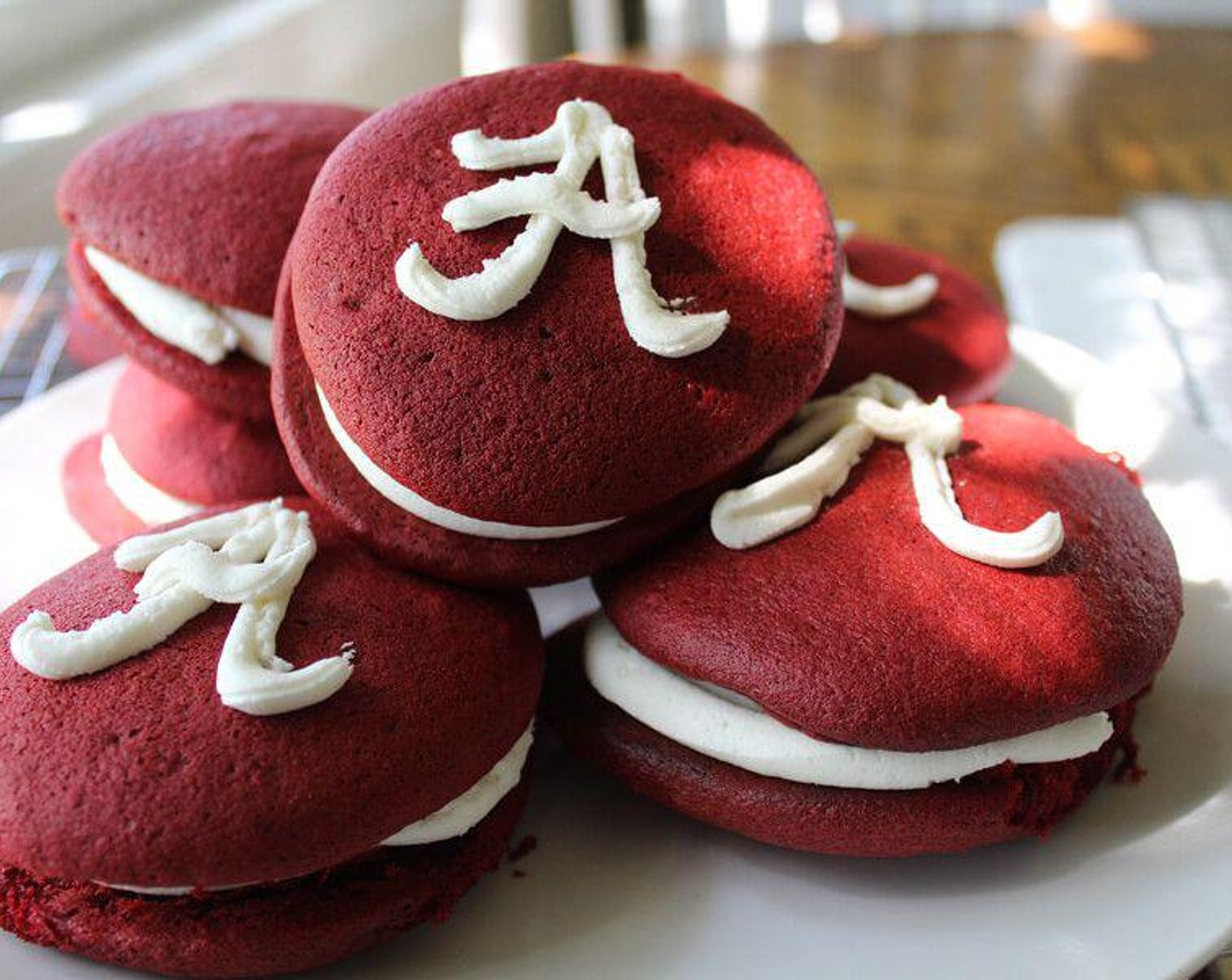 Big Al's Red Velvet Whoopie Pies