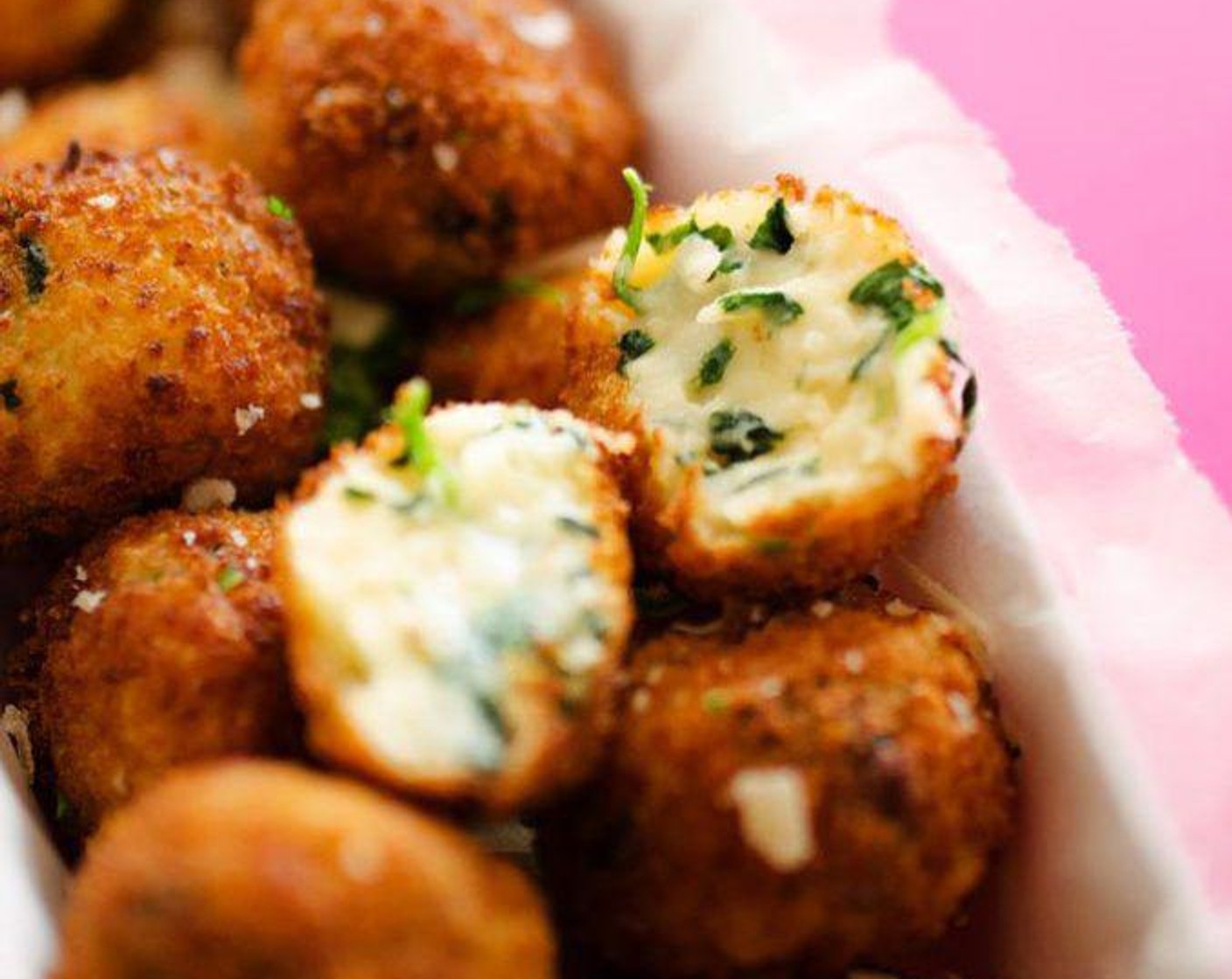 Spinach and Mashed Potato Croquettes