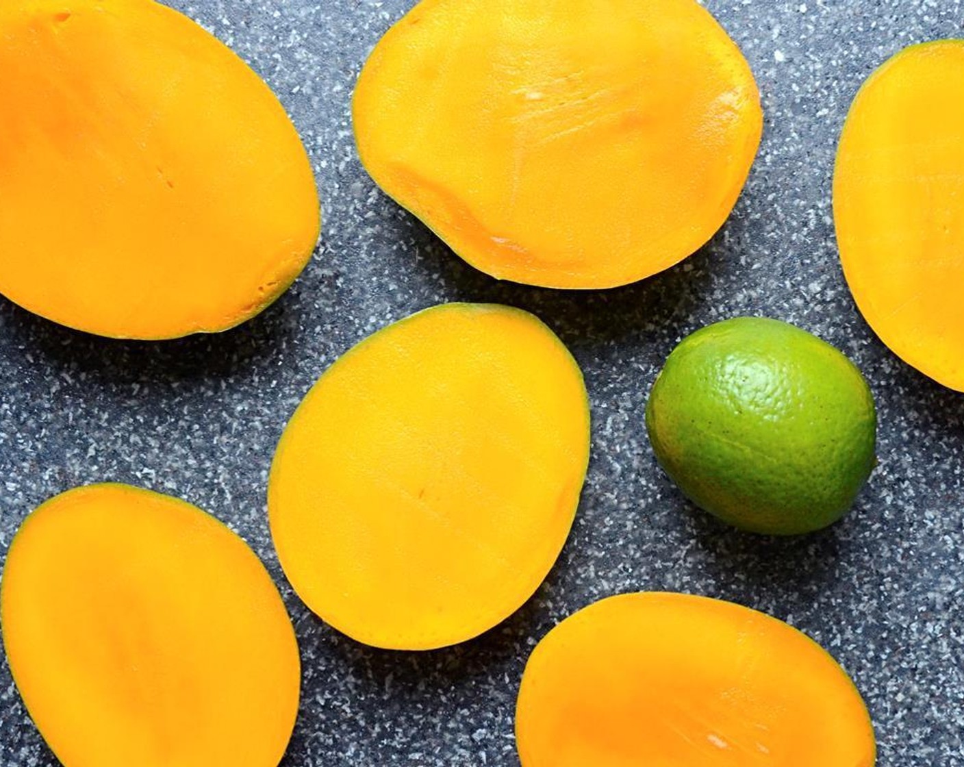 step 1 Peel, seed, and chop the Mangoes (4). Measure out about 2 cups of mango.