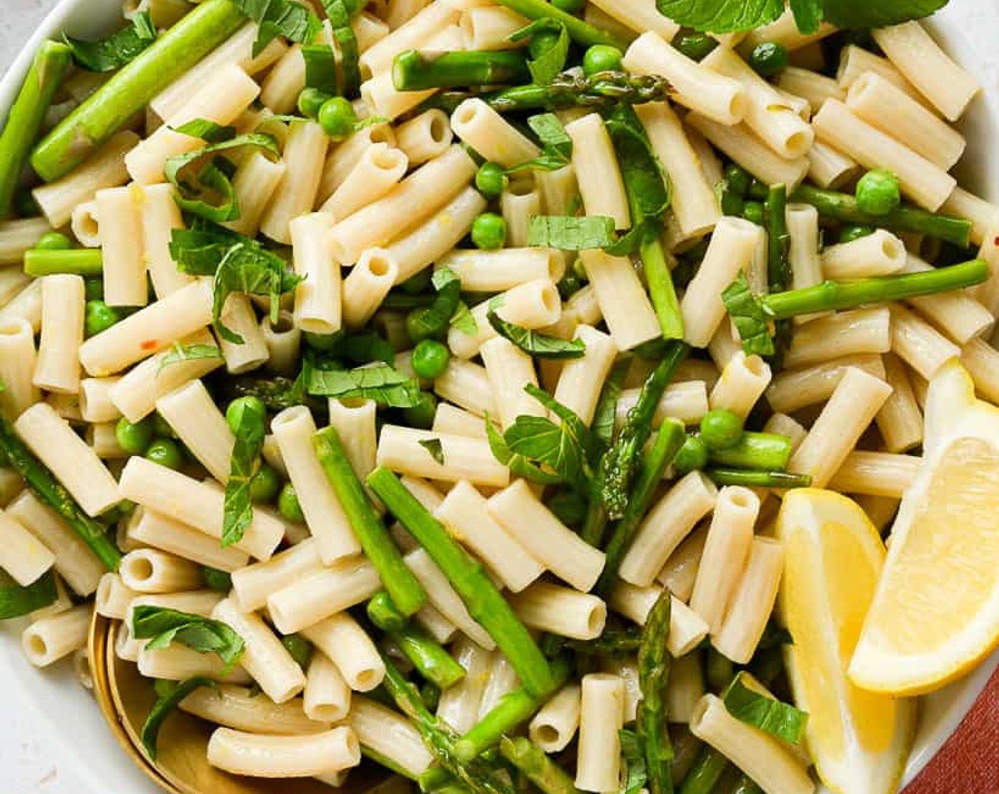 Spring Vegetarian Pasta with Butter Sauce