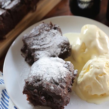 Dark Chocolate Guinness Brownies Recipe | SideChef