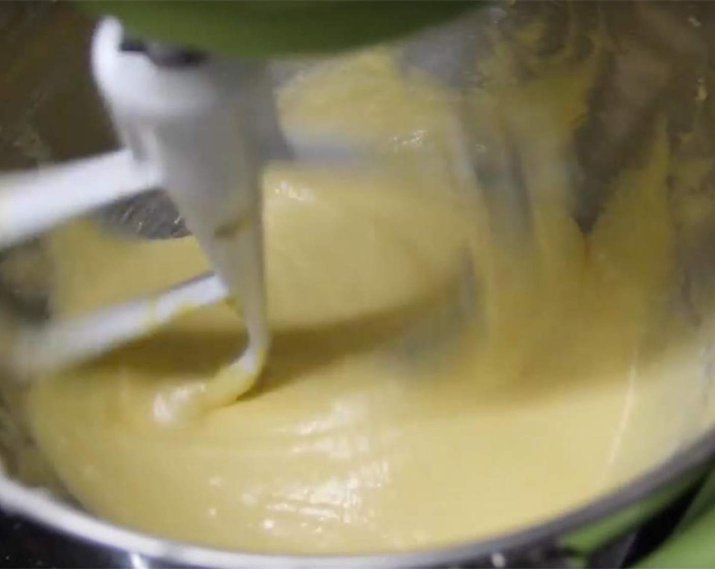 step 10 Add in the melted white chocolate.
