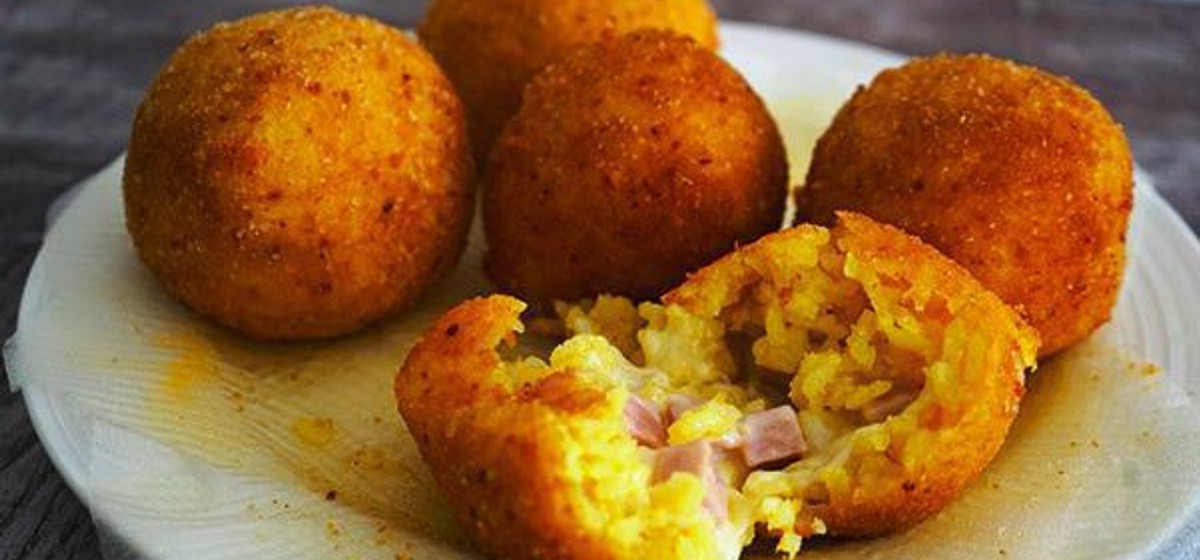 Ham and Cheese Arancini Recipe SideChef